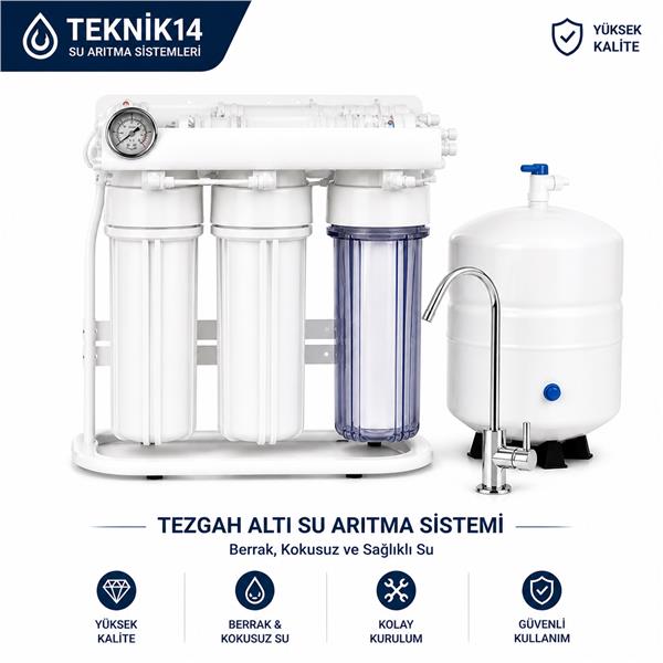 EcoPlus Pro Seri - Pompasız Su Arıtma Cihazı