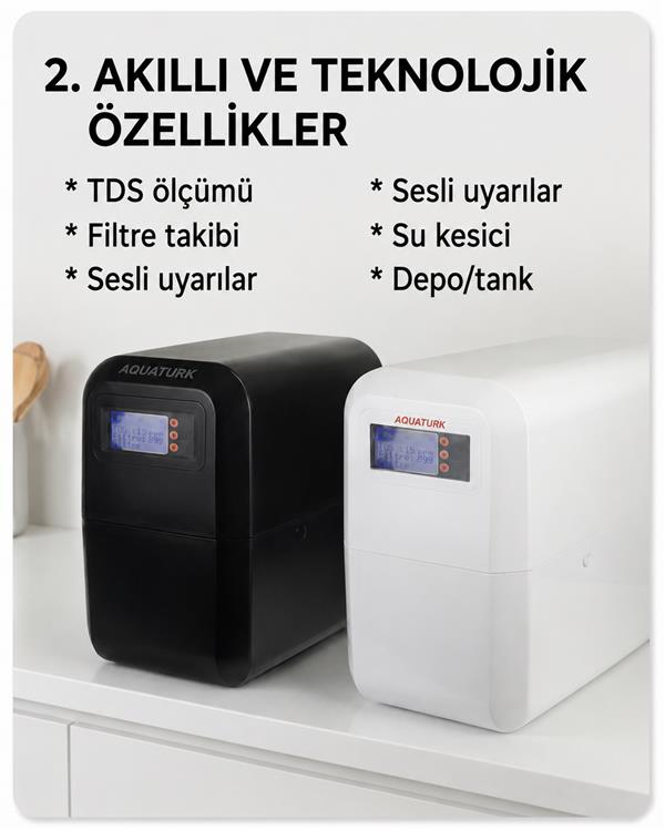 AquaBest RO Kontrol Panelli Seri - Pompasız Su Arıtma Cihazı